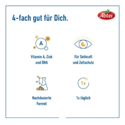 Abtei Augen Vital Tag & Nacht Kapseln, 30 St