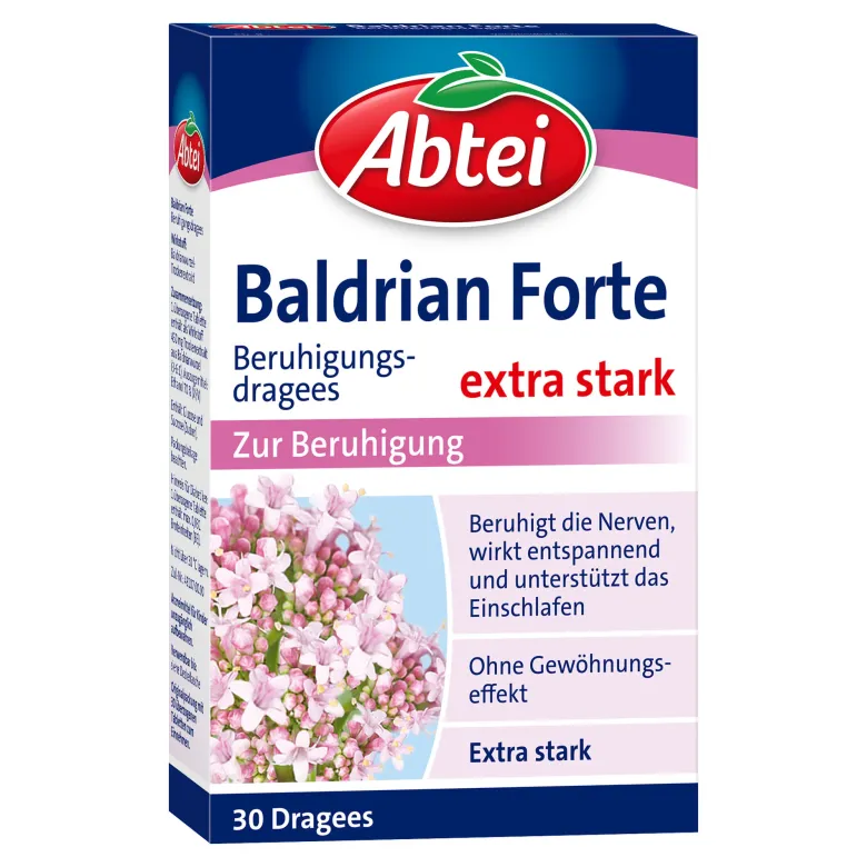 Abtei Baldrian Forte Überzogene Tabletten, 30 St