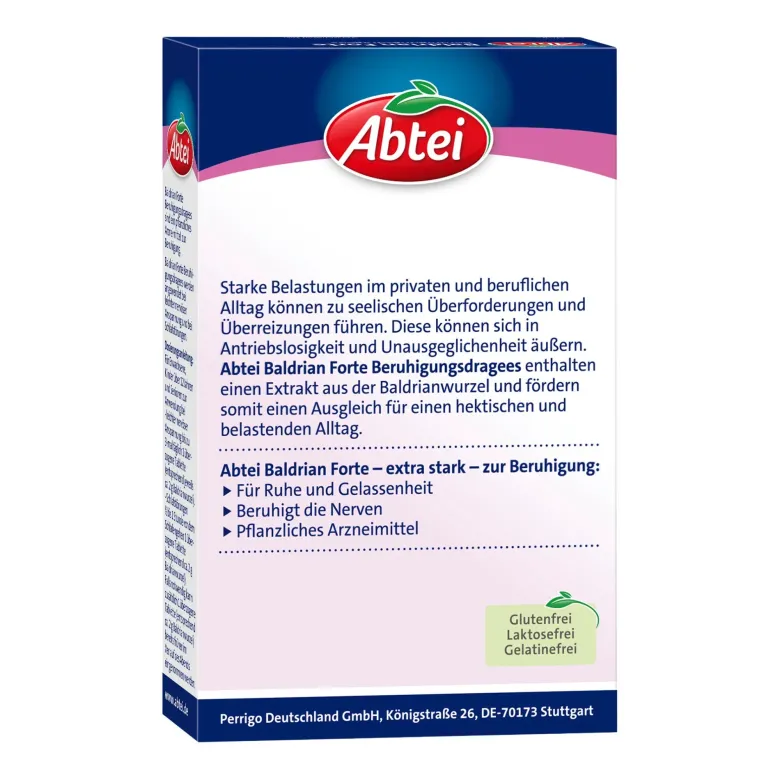 Abtei Baldrian Forte Überzogene Tabletten, 30 St