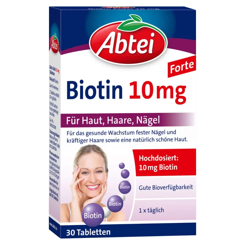 Abtei Biotin 10 mg Tabletten, 30 St
