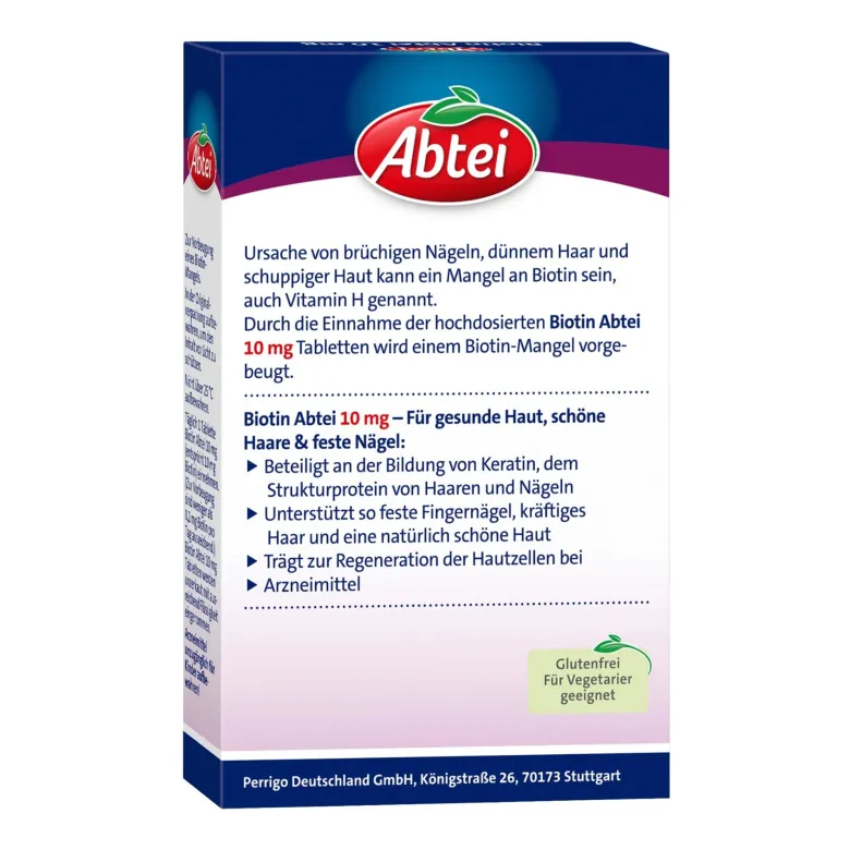 Abtei Biotin 10 mg Tabletten, 30 St