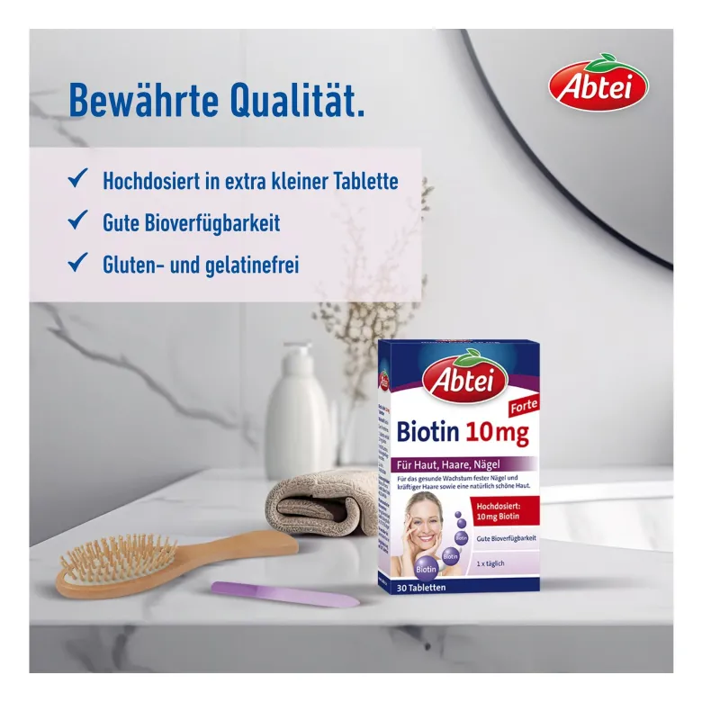 Abtei Biotin 10 mg Tabletten, 30 St