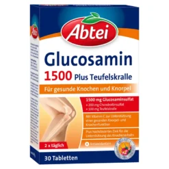 Abtei Glucosamin 1500 Plus Tabletten, 30 St