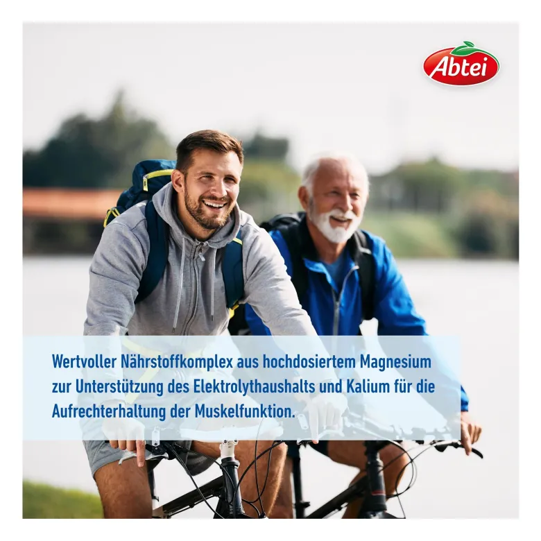 Abtei Magnesium 400+Kalium Depot-Tabletten, 30 St