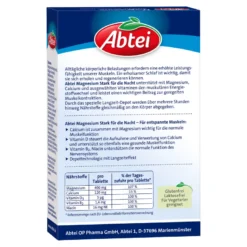 Abtei Magnesium Stark für die Nacht DEPOT-Tabletten, 30 St