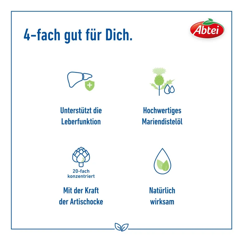 Abtei Mariendistel Plus Kapseln mit Artischocke, 30 St