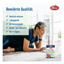 Abtei Mariendistel Plus Kapseln mit Artischocke, 30 St