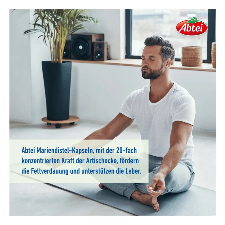 Abtei Mariendistel Plus Kapseln mit Artischocke, 30 St