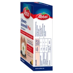 Abtei Schwarzkümmelöl Plus Kapseln, 48 St