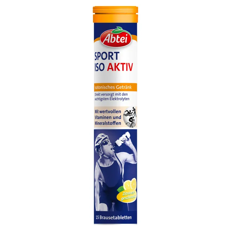 Abtei Sport Iso Aktiv Vitamine+Mineralstoffe, 15 St