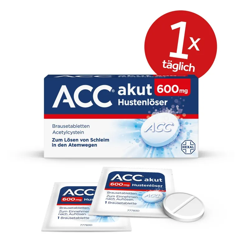 ACC akut 600 Hustenlöser Brausetabletten, 10 St