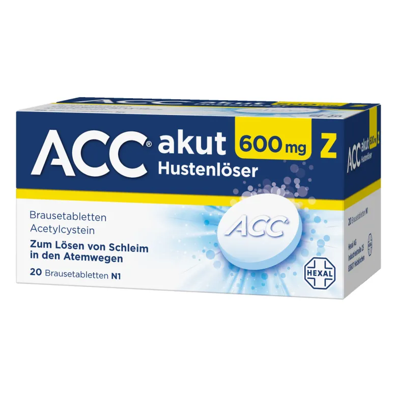 ACC akut 600 Z Hustenlöser mit Zitronengeschmack, 20 St