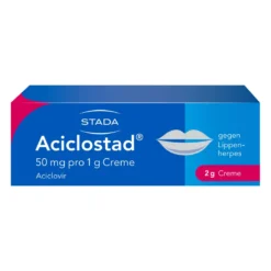 Aciclostad Creme gegen Lippenherpes, 2 g