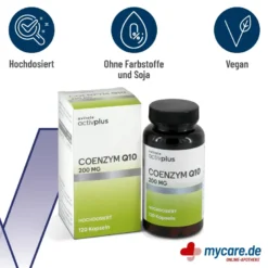 Activplus Coenzym Q10 200mg Kapseln, 120 St