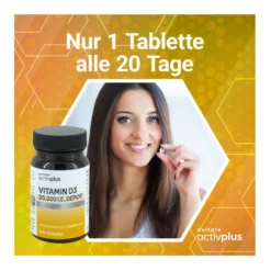 Activplus Vitamin D3 20.000 I.E. Depot Tabletten, 180 St