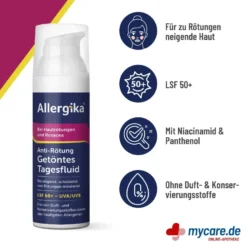 Allergika Anti-Rötung Getöntes Tagesfluid LSF 50+, 30 ml