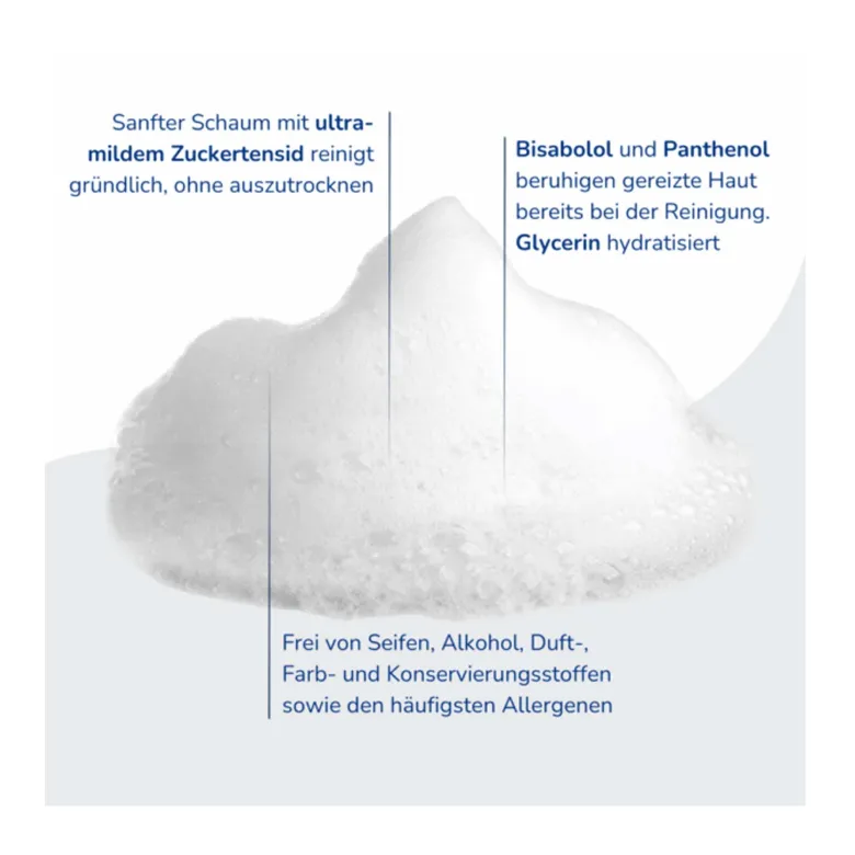 Allergika Anti-Rötung Milder Reinigungsschaum, 150 ml
