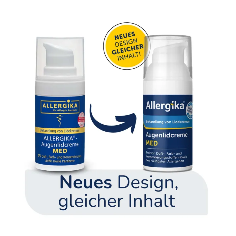 Allergika Augenlidcreme MED, 15 ml