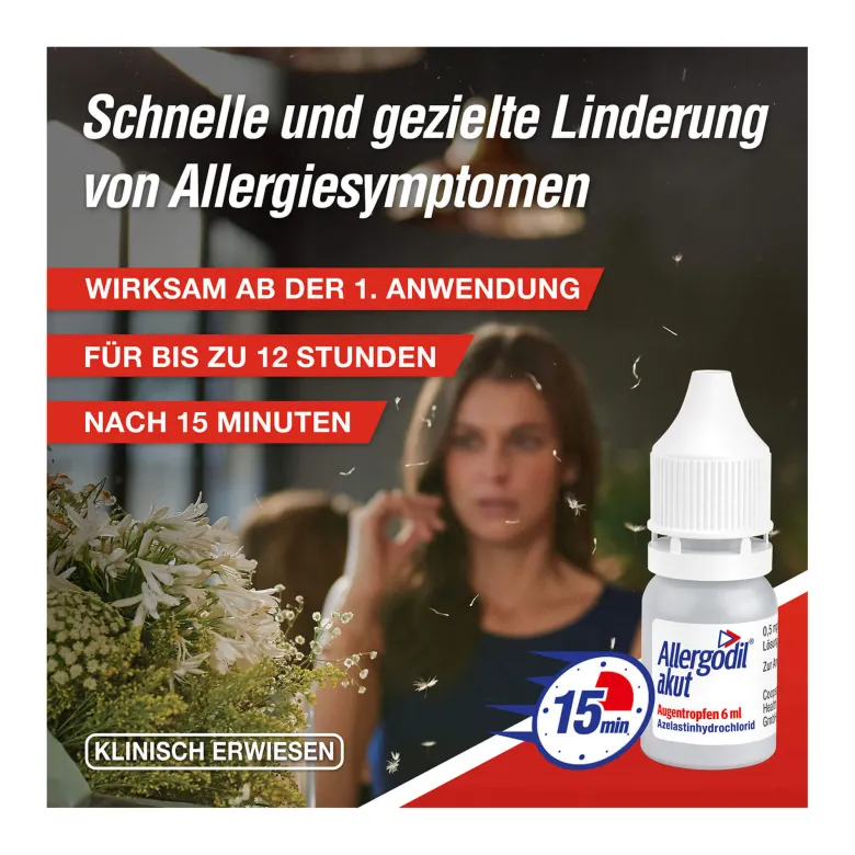 Allergodil akut Augentropfen, 6 ml