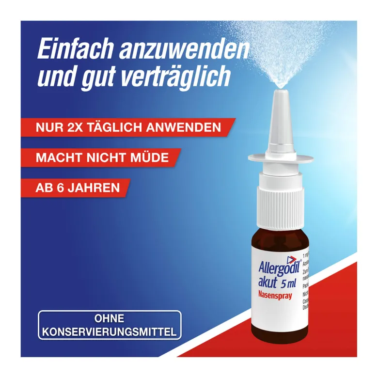 Allergodil akut Nasenspray, 10 ml