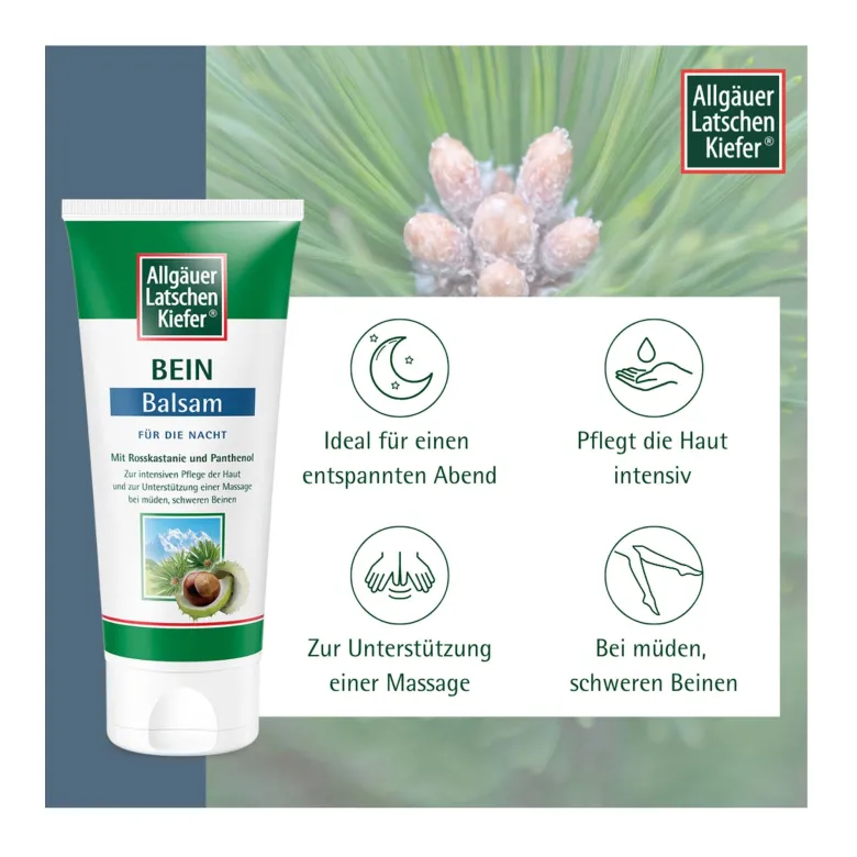Allgäuer Latschenk. Bein Balsam für die Nacht, 200 ml