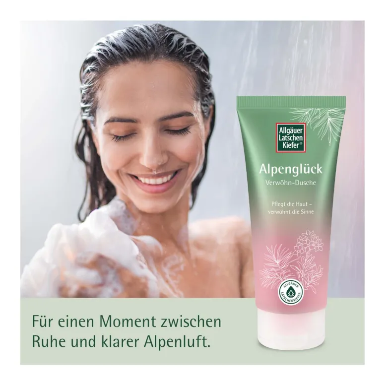 Allgäuer Latschenkiefer Alpenglück Verwöhn-Dusche, 200 ml