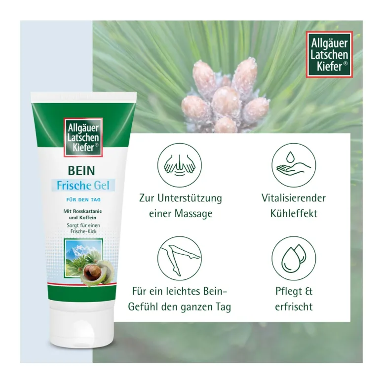 Allgäuer Latschenkiefer Bein Frische Gel, 200 ml