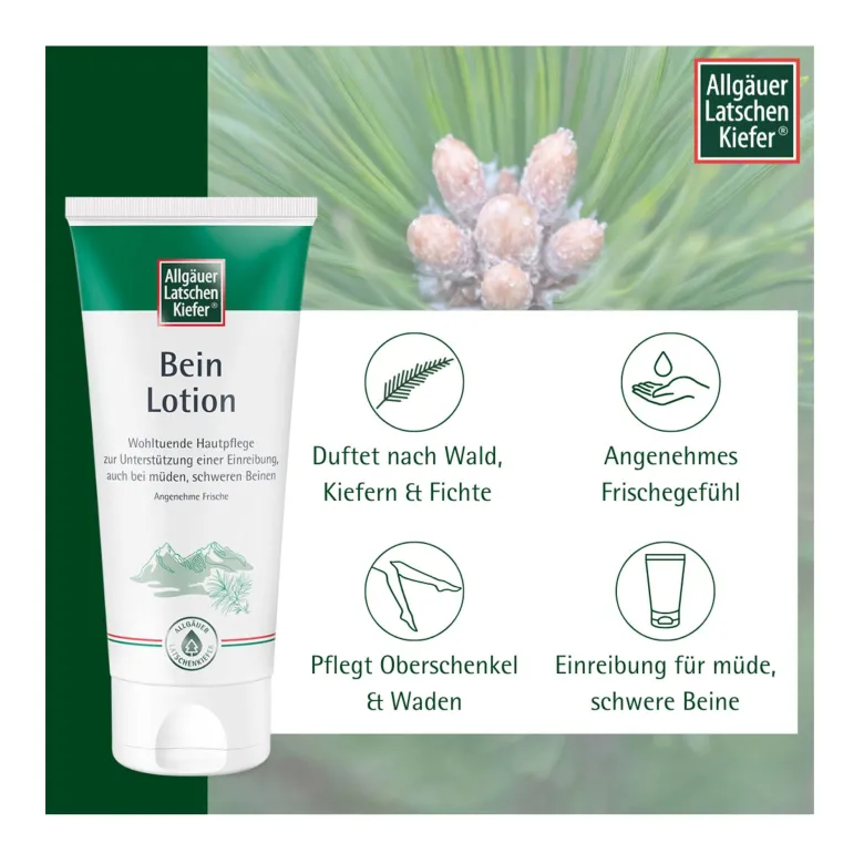 Allgäuer Latschenkiefer Bein Lotion, 200 ml