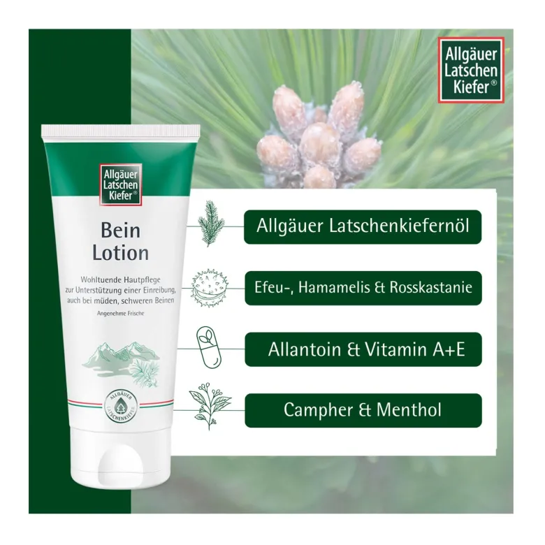Allgäuer Latschenkiefer Bein Lotion, 200 ml