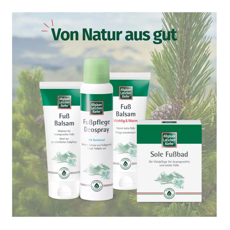 Allgäuer Latschenkiefer Fußpflege Deospray, 100 ml