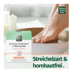 Allgäuer Latschenkiefer Hornhaut Reduzierer Fußpflegebad, 10X10 g