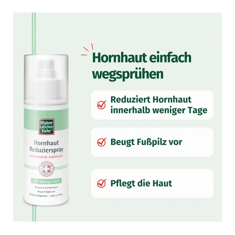 Allgäuer Latschenkiefer Hornhaut Reduzierspray, 150 ml