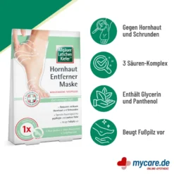 Allgäuer Latschenkiefer Hornhaut Entferner Maske Cremig, 1 P