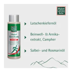 Allgäuer Latschenkiefer Mobil Einreibung extra stark, 250 ml