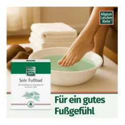 Allgäuer Latschenkiefer Sole Fußbad, 10X10 g