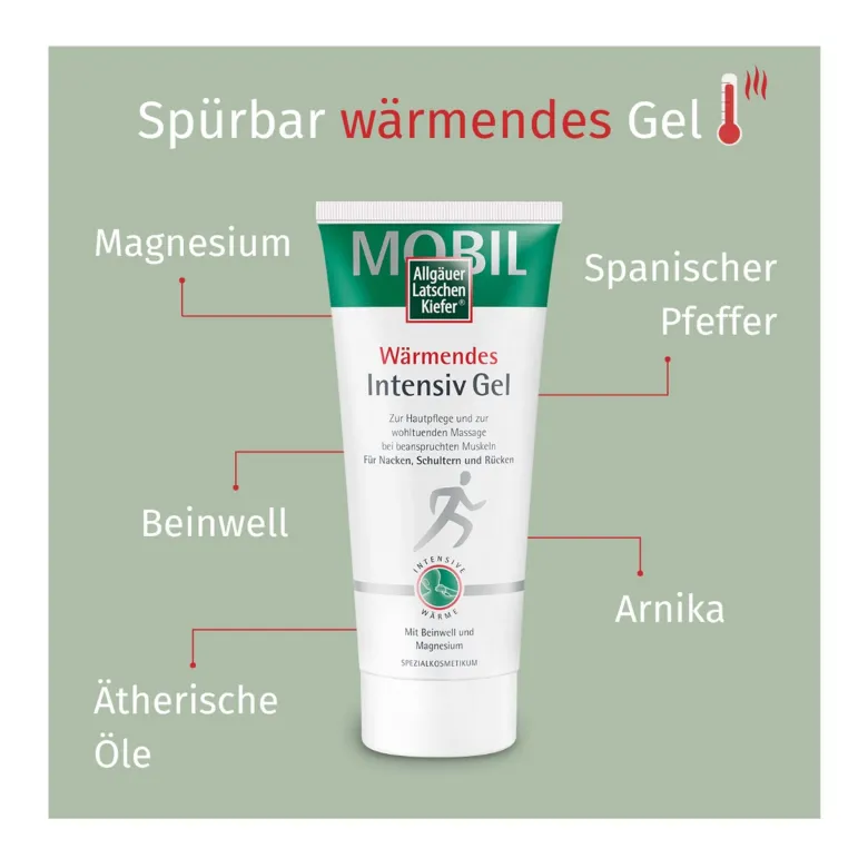 Allgäuer Latschenkiefer Wärmendes Intensiv Gel, 200 ml