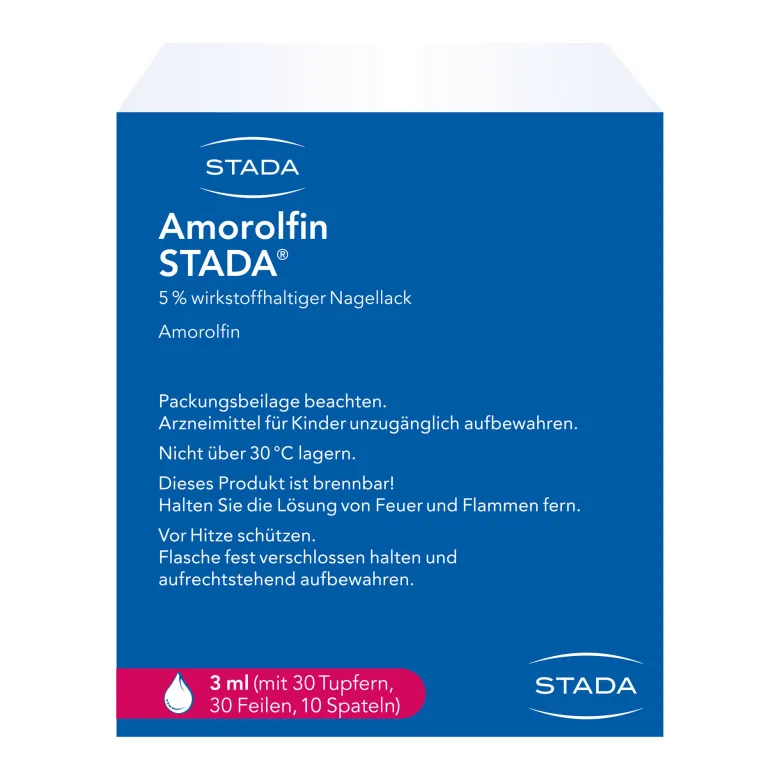 Amorolfin Stada 5% Wirkstoffhaltiger Nagellack, 3 ml