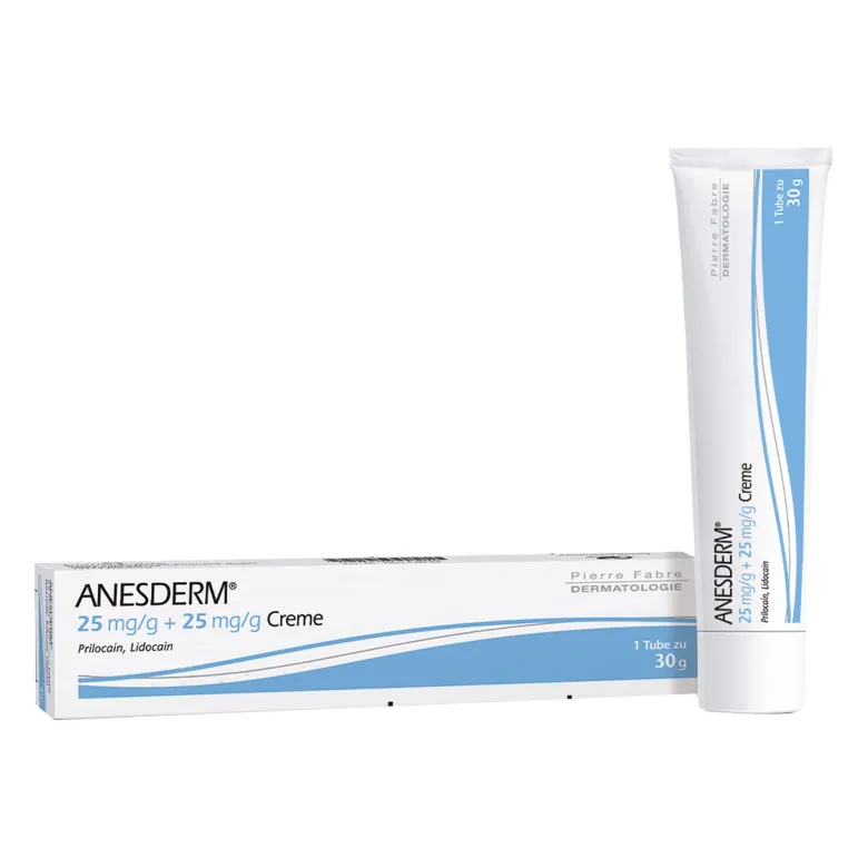 Anesderm 25 mg/g + 25 mg/g Creme, 30 g