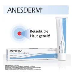 Anesderm 25 mg/g + 25 mg/g Creme, 30 g