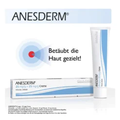 Anesderm 25 mg/g + 25 mg/g Creme + 2 Pflaster, 5 g