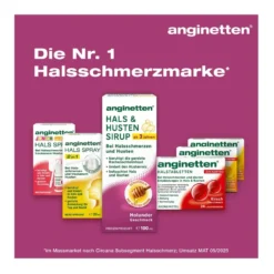 Anginetten Hals & Husten Sirup, 100 ml