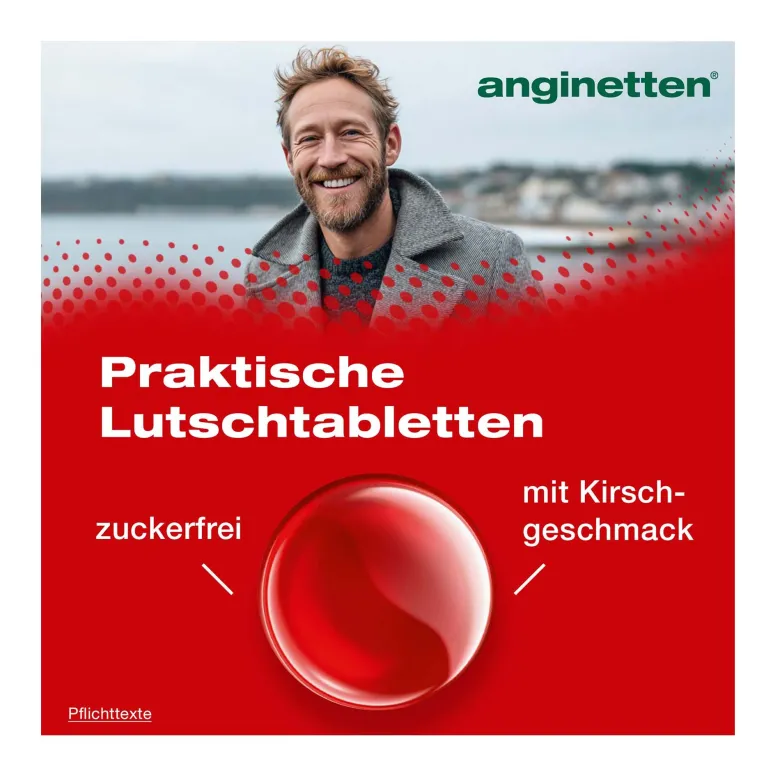 Anginetten Halstabletten zuckerfrei Kische, 24 St