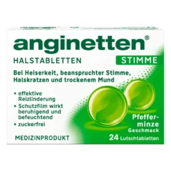 Anginetten Stimme Lutschtabletten, 24 St