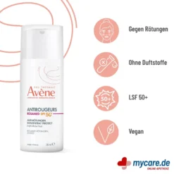 Antirougeurs Rosamed SPF50+ Anti-Rötungen Konzentrat Protect, 30 ml