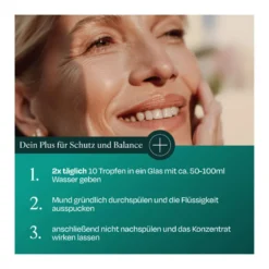 Aperisan Mundwasser Konzentrat Mundflora+, 30 ml