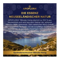 Apoflora Manuka Honig MGO 400+, 500 g