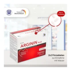 Arginin Plus Vitamin B1+B6+B12+Folsäure Filmtabletten, 240 St