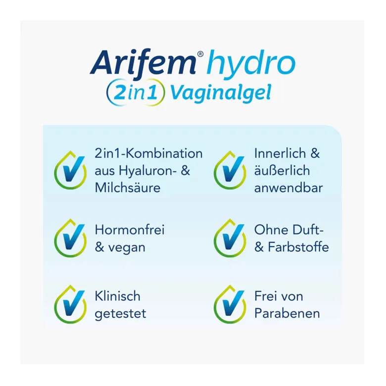 Arifem hydro 2in1 Vaginalgel, 30 ml