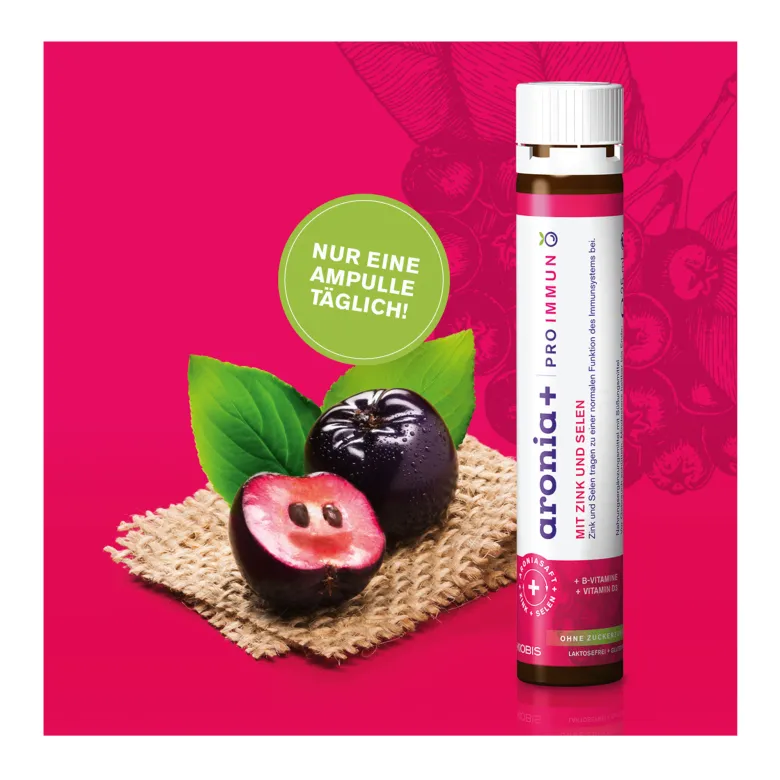 Aronia+ PRO IMMUN Trinkampullen, 30X25 ml
