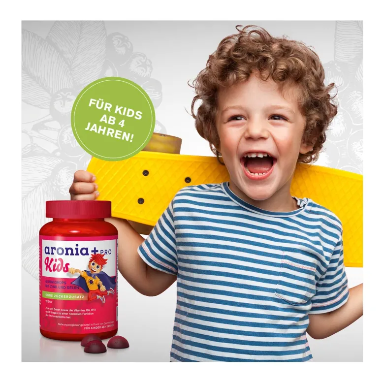 Aronia+ PRO Kids Kaudragees, 60 St